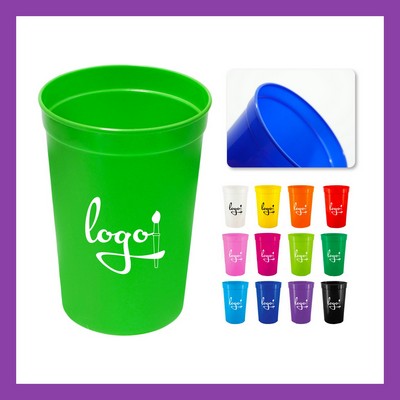 16 Oz. Reusable Plastic Stadium Cup