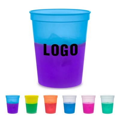 16oz Color Changing Stadium Cups